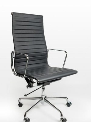 Eames PU High back black office chair