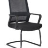 abner visitor chair black